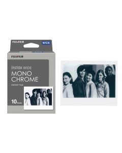 Fujifilm 16564101 instax WIDE Monochrome Film, 10 pk